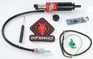 HPA Wolverine Airsoft Systems GEN 2 INFERNO M4 Cylinder with Premium Edition Electrionics and Bluetooth FCU for Version 2 M4 Gearbox